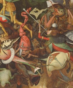 La caída de los ángeles rebeldes, 1562 (detalle)